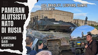 PAMERAN ALUTSISTA YANG DITANGKAP RUSIA DI MOSKOW  🇷🇺 ADA TANK ABRAMS [upl. by Filippa]