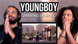 NBA Youngboy Drawing Symbols Reaction [upl. by Puto136]