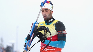 Martin Fourcade  Poursuite Ruhpolding 2017 [upl. by Ibur]