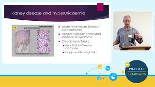 PHARMAC seminar Rheumatology update 3a of 5 Gout [upl. by Modla885]