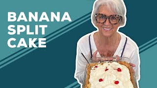 Love amp Best Dishes Banana Split Cake Recipe  Summer Desserts [upl. by Oly]