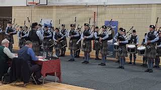 Gordonstoun Pipe Band  Scottish Schools Pipe Band Championships 2024 Junior B [upl. by Center915]