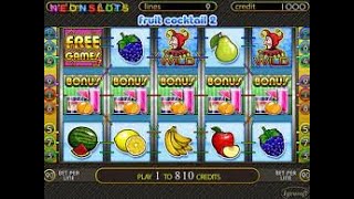 TRAGAMONEDAS FRUIT COCKTAIL 2 BAYA SUERTE 77ALLPLAYGAMES [upl. by Chladek437]