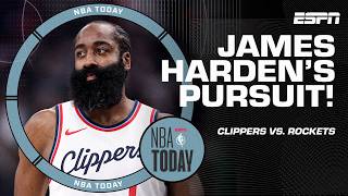 James Harden talks his pursuit of becoming second ALLTIME in career 3️⃣ pointers made 🙌  NBA Today [upl. by Einot]