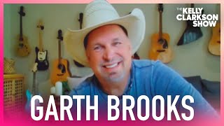 Garth Brooks Surprises Kelly Clarkson With 2023 Las Vegas Residency Announcement [upl. by Atnaloj]