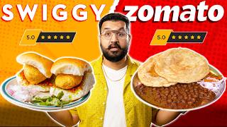 24 Hours Zomato vs Swiggy Challenge 🔥 Who Is The BEST [upl. by Orest]