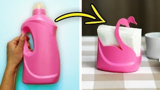 25 MANUALIDADES IMPRESIONANTES DE BOTELLAS DE PLÁSTICO [upl. by Ottillia]