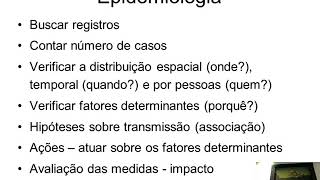 Epidemiologia Analítica Introdução [upl. by Myer]