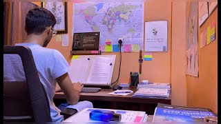 A Day in The Life of UPSC ASPIRANT 📚🌍♥️ upsc studyvlog ias ips study [upl. by Sawyere222]