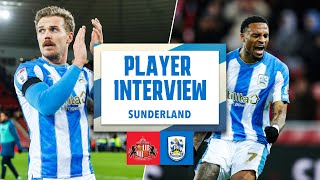 PLAYER INTERVIEW  Delano Burgzorg amp Danny Ward reflect on three points on Wearside [upl. by Rasure]