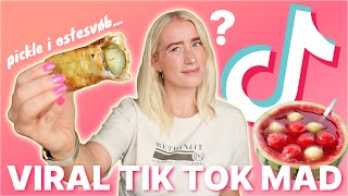 Tester MÆRKELIG TIKTOK MAD [upl. by Atileda144]