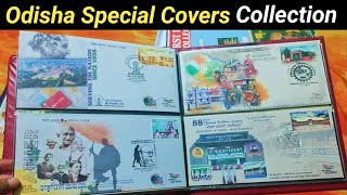 392 Different types of Special Covers Collection of Odisha 😍  Indian Special Covers Collection [upl. by Fisoi]