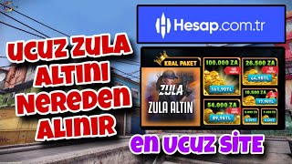 UCUZA ZULA ALTINI ALMA  Zula Altını Nereden Alınır  HesapCom Tr [upl. by Borreri539]