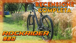 MTB ROCKRIDER ST 520  RECENSIONE COMPLETA [upl. by Cynth464]