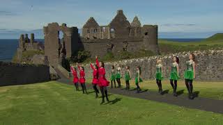 Ceilidh Dancing at Dunluce Castle County Antrim [upl. by Nesnaj]