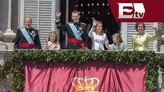 Así se vivió en Madrid la proclamación de Felipe VI Global [upl. by Iaka988]