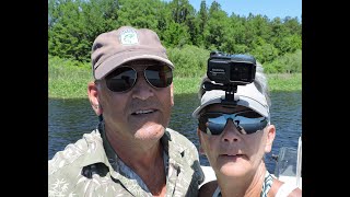 Bowfishing Rodman Dam  perfect water clarity for shooting gar and tilapia [upl. by Abih885]