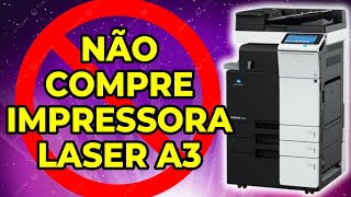 Impressora Laser A3 não é pra qualquer um  Dicas para comprar um Konica Xerox ou Ricoh  Gráfica [upl. by Notsnarc]