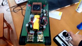 RC tank USM HL Beier sound modul Panther sounds test02 [upl. by Josephson792]