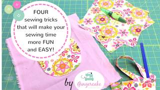 Four Sewing Tricks Tips you are going to be glad you know [upl. by Dall]