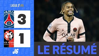 PSG  Rennes  31  Le Résumé  Ligue 1 202425 [upl. by Yrahk]