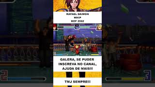 WHIP DE RAFAEL DAIMON É TOP DE MAIS kof2002 shorts viralshort fightcade games [upl. by Atiniv]