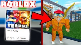 ENCONTRÉ A UN HACKER EN MAD CITY😲  ROBLOX★ [upl. by Ursas349]