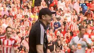 Stoke City 50 Bolton Wanderers Pitchside highlights  The FA Cup semi final 170411 [upl. by Nrev487]