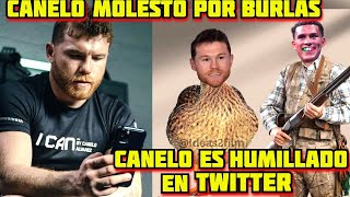 Canelo Es un Meme Nacional Por evitar a David Benavidez Pbc Humilla al canelo y usuarios de twitter [upl. by Heinrick]