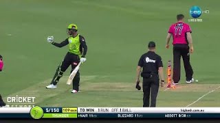 Sydney Thunder v Sydney Sixers BBL07 [upl. by Brey700]