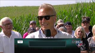 Kevin Costner Timothy Busfield Dwier Brown at Field of Dreams 25th Anniversary [upl. by Siesser744]