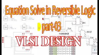 Reversible Logic Design Part03  Using Fredkin amp Toffoli Gates  VLSI Design  Reversible Computing [upl. by Bock]