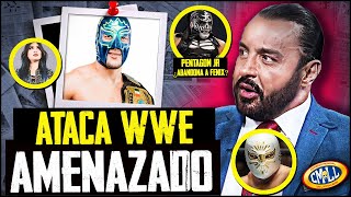 LATIN LOVER AMENAZA a LUCHADOR  PENTAGON JR ¿ABANDONA a FENIX  SOBERANO JR ATACA a WWE quotACTORESquot [upl. by Oruntha]