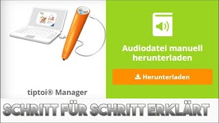 Tiptoi Bücher installieren mit dem Tiptoi Manager oder Manuell [upl. by Razal]