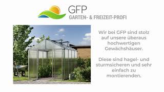 Gewächshäuser von GFP  Made in Austria [upl. by Nwahsud796]