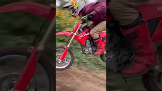 Flying on a new CRF150R [upl. by Rednaeel102]