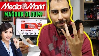 MediaMarkt Paramı Vermiyor Müşteri Hizmetlerini Arıyorum [upl. by Oicaro]