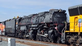 Big Boy 4014 Steam Train  The Road to Restoration Pomona to Colton [upl. by Yma]