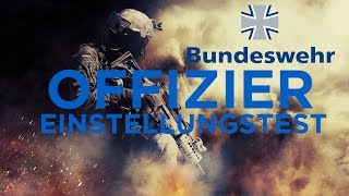 OFFIZIER WERDEN  Bundeswehr Offizier Eignungstest  Auswahlverfahren [upl. by Fanny]