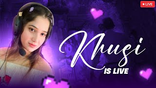 GIYAAN STREAM  🔥NEW SEASON RANK PUSHBGMI LIVE WITH KHUSHI IS LIVE bgmilive pubgmobile [upl. by Kraus]