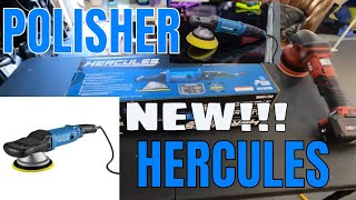 HERCULES HC109B Forced Rotation Dual Action Polisher Harbor Freight Tools [upl. by Sherie]