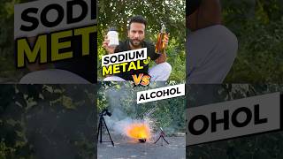 Alcohol and sodium ashusir scienceandfun experiment chemistry shorts [upl. by Dyana136]