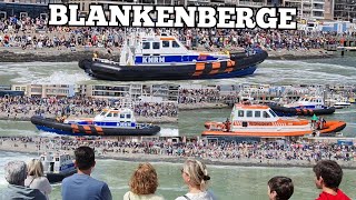 BLANKENBERGE BELGIUM BEACH BELGIAN COAST  CITY CENTER  WALKING TOUR [upl. by Ev]