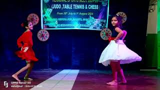 Little Champs Dancing on Traditional Bihu song on Regional Sports Meet 2024 at JNV Sivasagar [upl. by Aihselat]