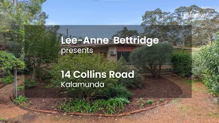 14 Collins Road Kalamunda WA 6076 [upl. by Tomkins]