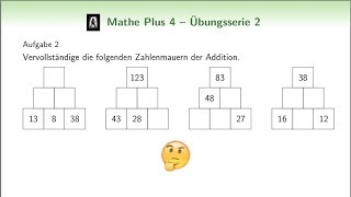 Kannst du diese Zahlenmauern lösen [upl. by Ryder]