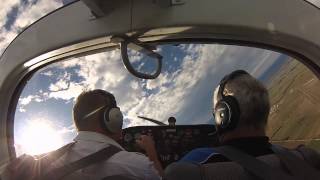 Vans RV6 Aerobatics  Cockpit view [upl. by Eldon664]