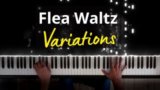 Flea Waltz Variations  Flohwalzer Piano Cover [upl. by Ahsercul333]