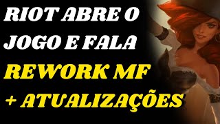 Riot fala de Novas Atualizações Visuais Novo Rework na Miss Fortune e mais no League of Legends [upl. by Allehcram22]