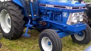 Restored Ford 7610 tractor [upl. by Pellegrini]